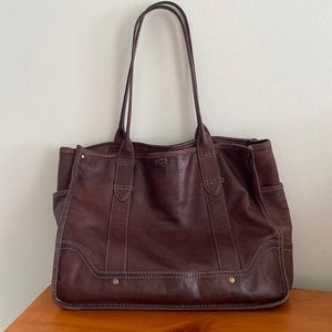 COPY - Frye Madison Shopper Brown Leather Tote